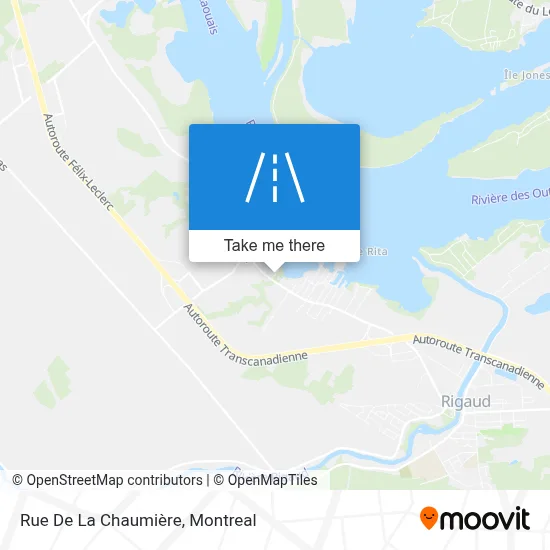 Rue De La Chaumière map