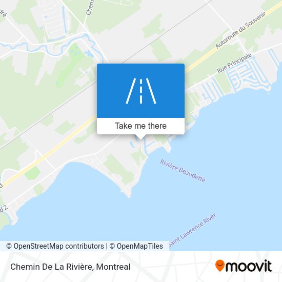 Chemin De La Rivière map
