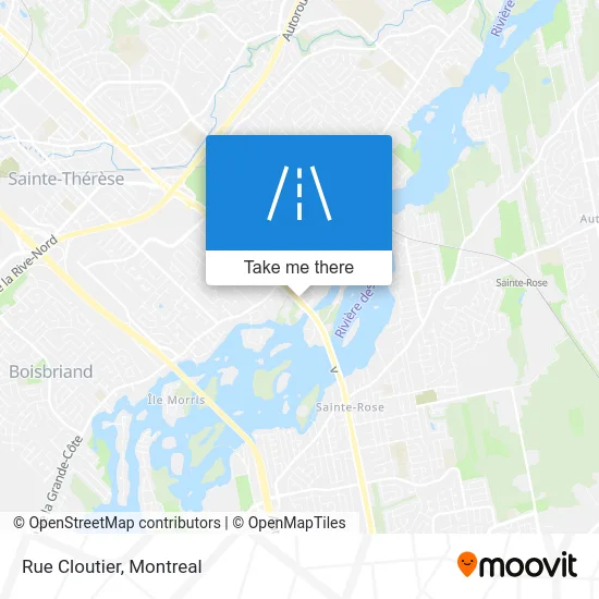Rue Cloutier map