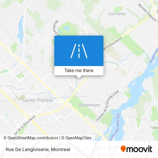 Rue De Langloiserie map