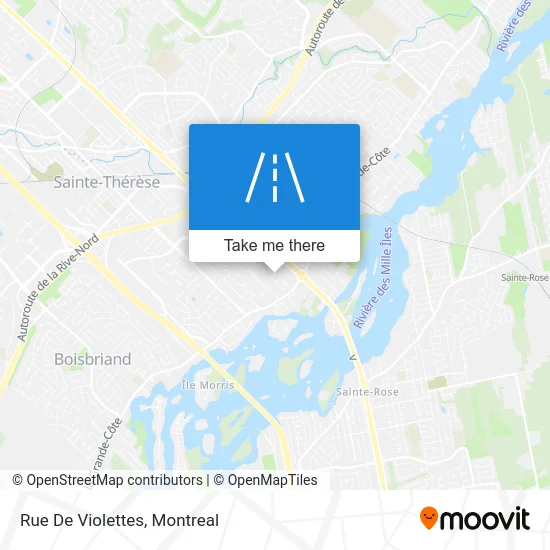 Rue De Violettes map