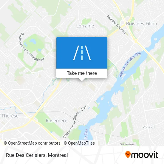 Rue Des Cerisiers map