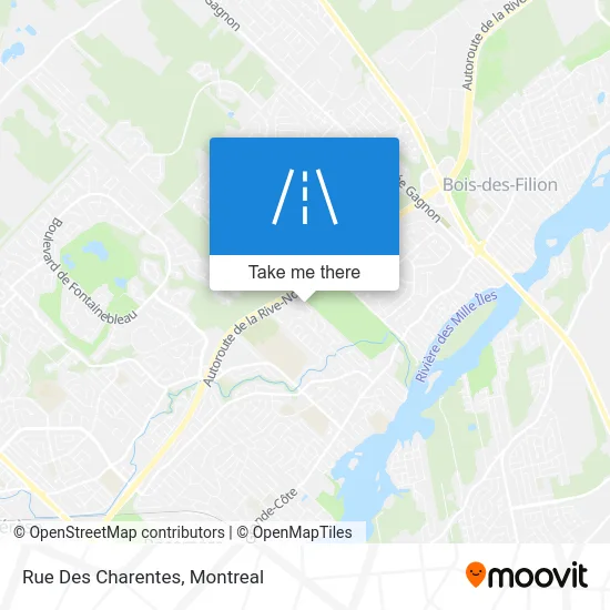 Rue Des Charentes map