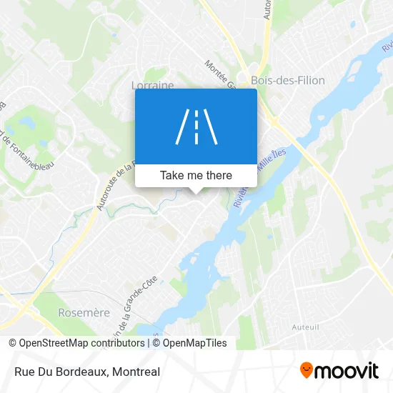 Rue Du Bordeaux map