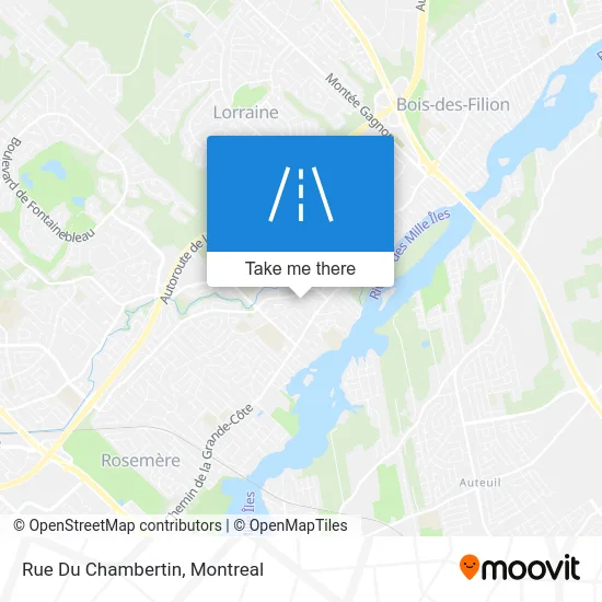 Rue Du Chambertin map