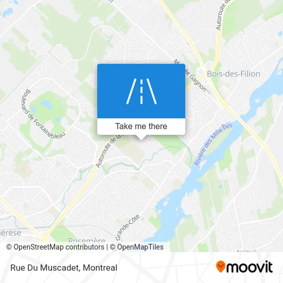 Rue Du Muscadet map