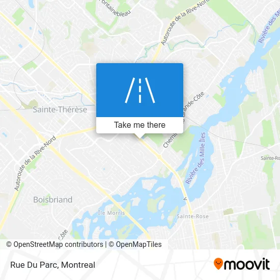 Rue Du Parc map