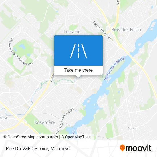 Rue Du Val-De-Loire map