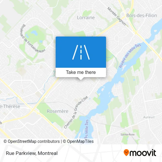 Rue Parkview map