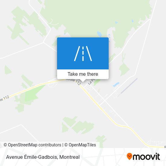 Avenue Émile-Gadbois map