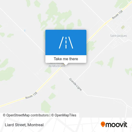 Rue Liard map