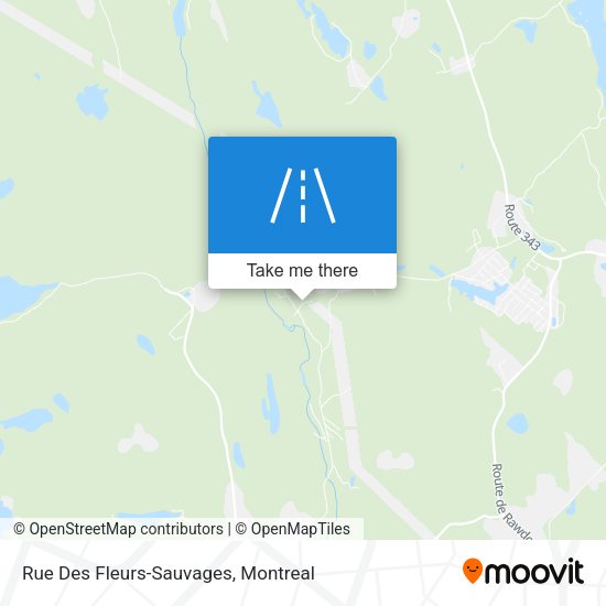 Rue Des Fleurs-Sauvages map