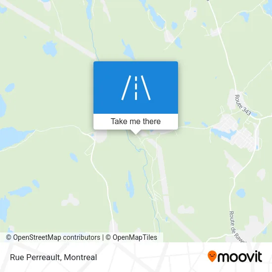 Rue Perreault map