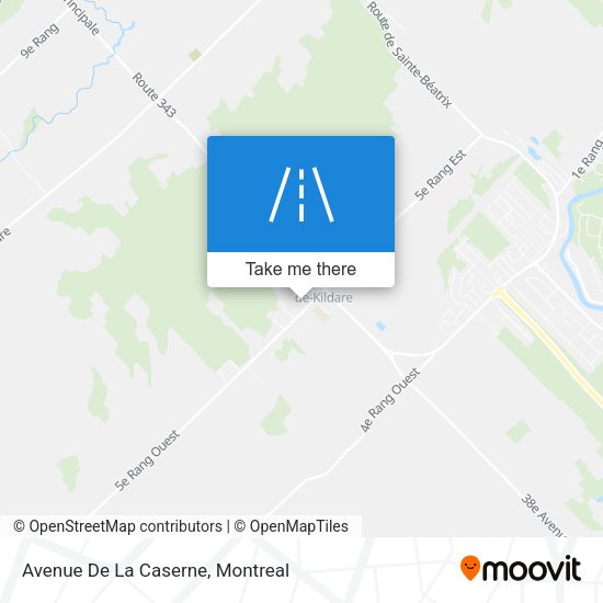 Avenue De La Caserne map