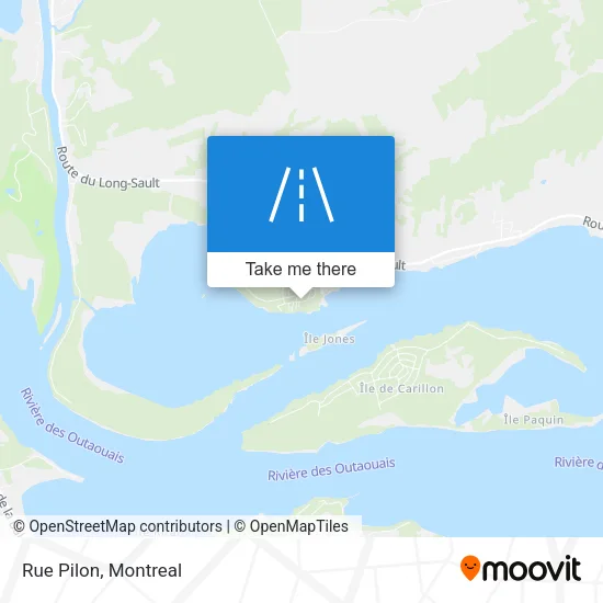 Rue Pilon map