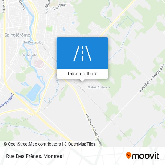 Rue Des Frênes map