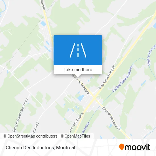 Chemin Des Industries map