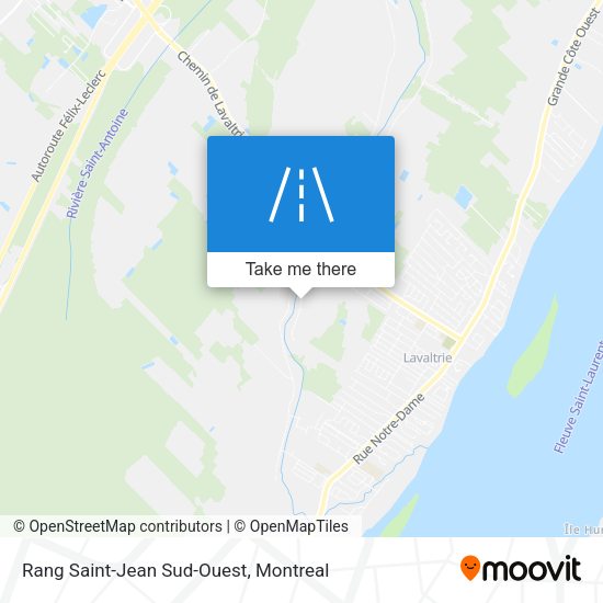 Rang Saint-Jean Sud-Ouest map