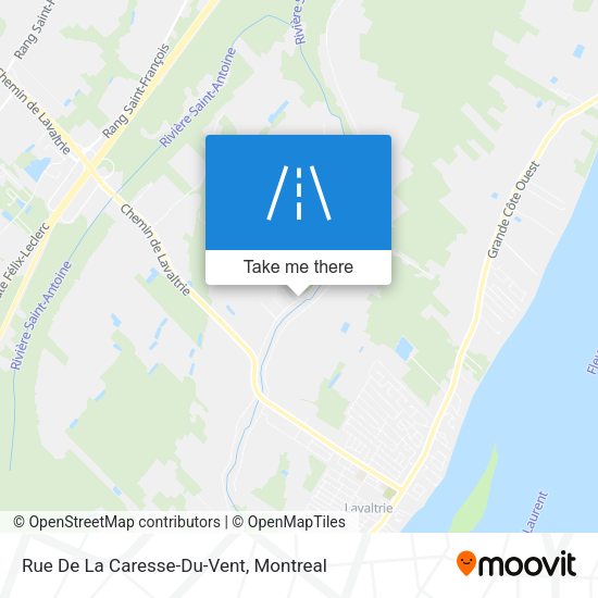 Rue De La Caresse-Du-Vent map