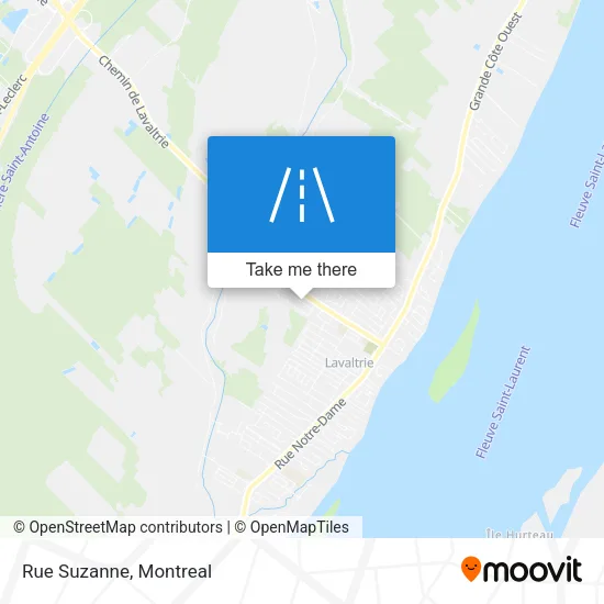 Rue Suzanne map