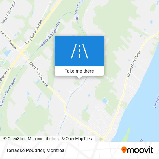 Terrasse Poudrier map