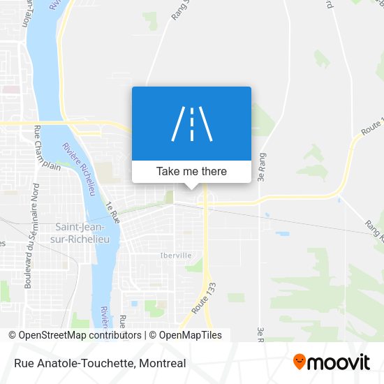 Rue Anatole-Touchette map
