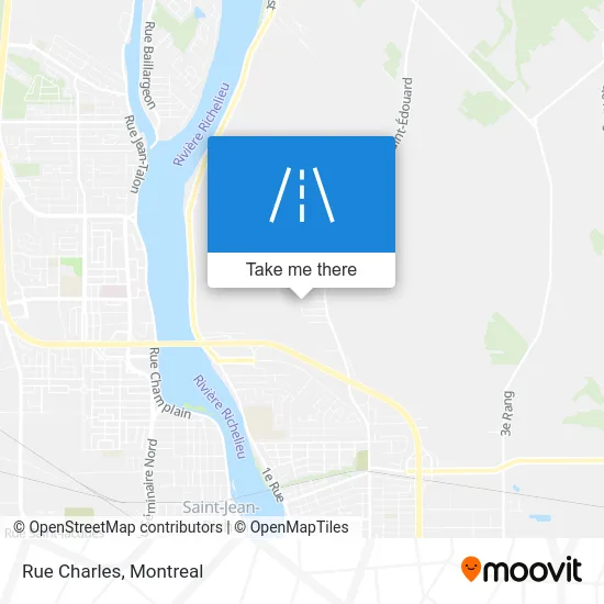 Rue Charles map