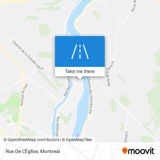 Rue De L'Église map