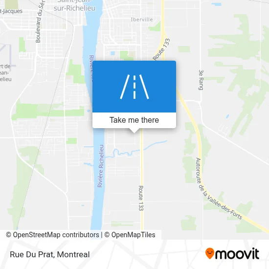 Rue Du Prat map