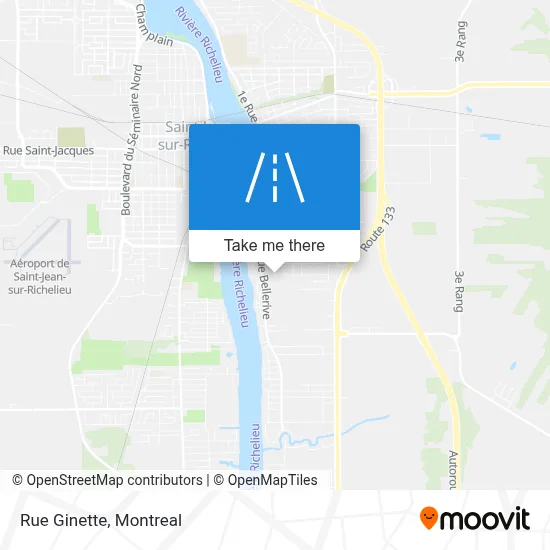 Rue Ginette map