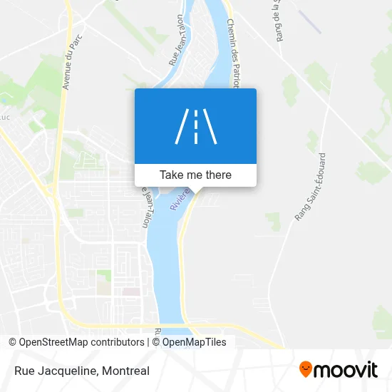 Rue Jacqueline map