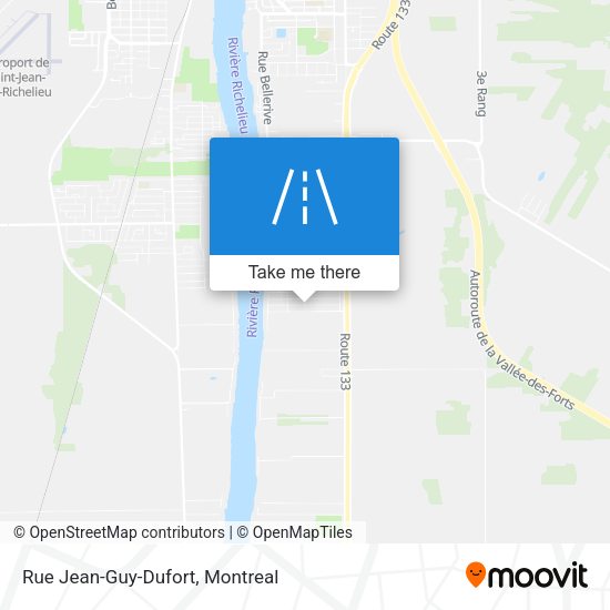 Rue Jean-Guy-Dufort map