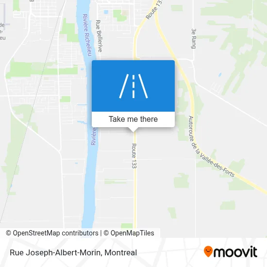 Rue Joseph-Albert-Morin map