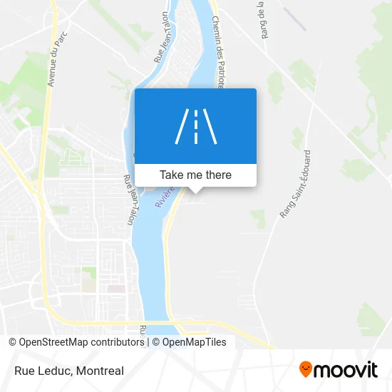 Rue Leduc map