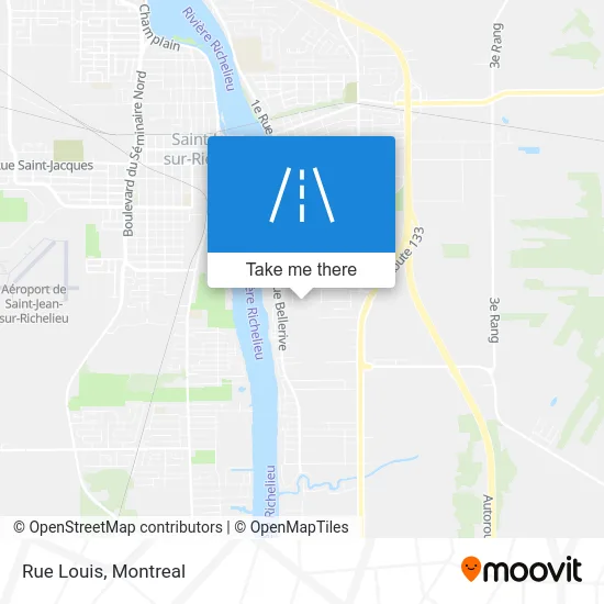 Rue Louis map