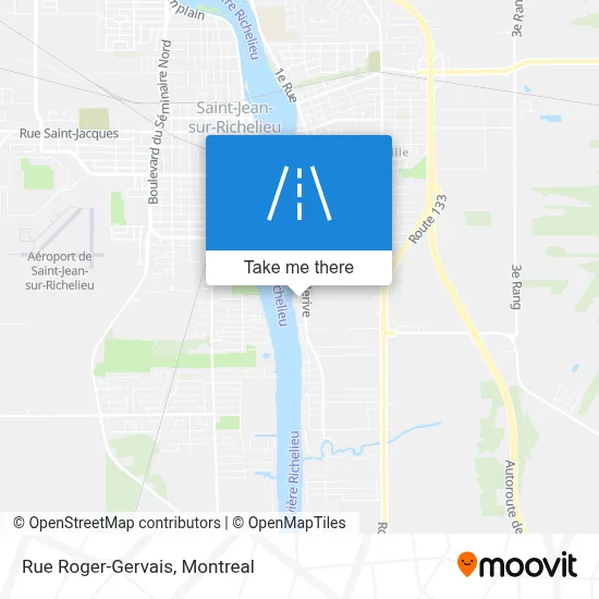 Rue Roger-Gervais map