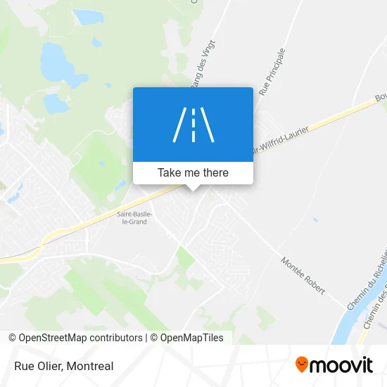 Rue Olier map