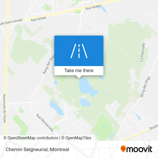 Chemin Seigneurial map