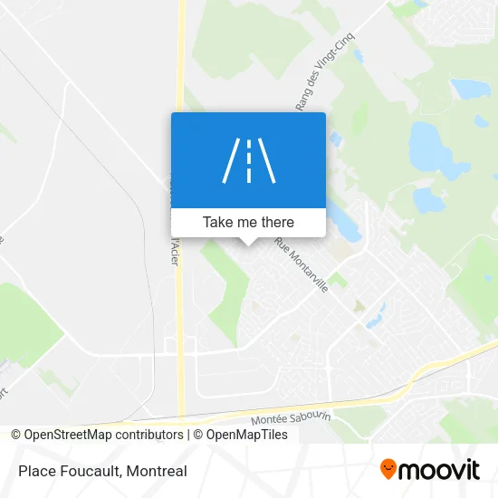 Place Foucault map
