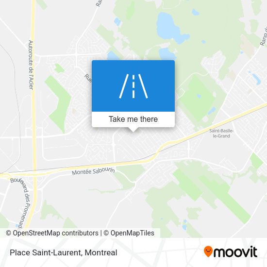 Place Saint-Laurent map