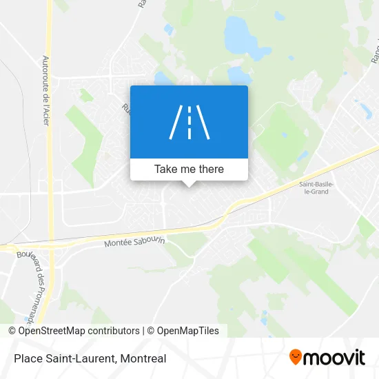 Place Saint-Laurent map