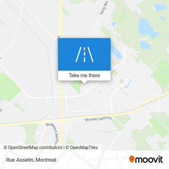 Rue Asselin map