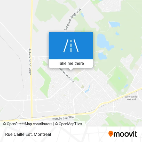 Rue Caillé Est map