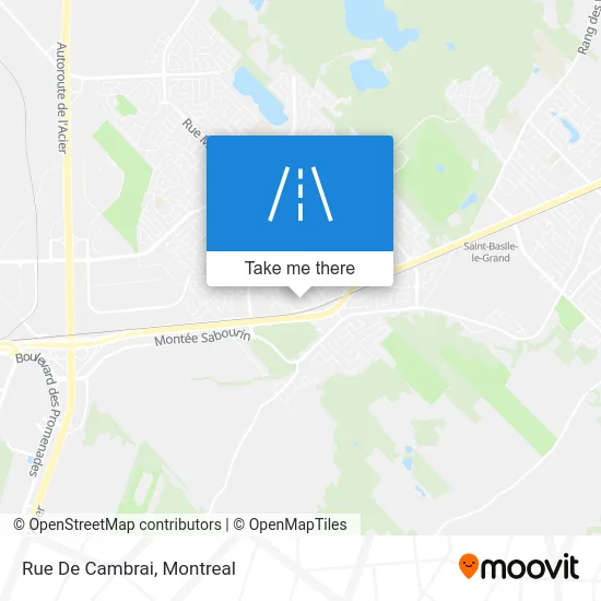 Rue De Cambrai map