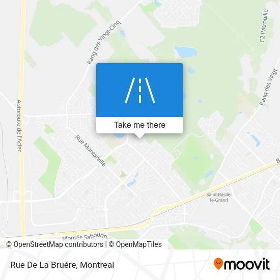 Rue De La Bruère map