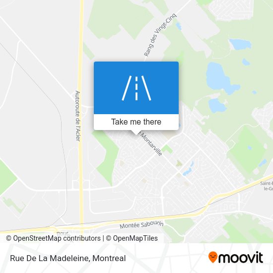 Rue De La Madeleine map