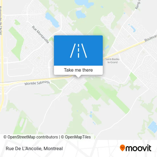 Rue De L'Ancolie map