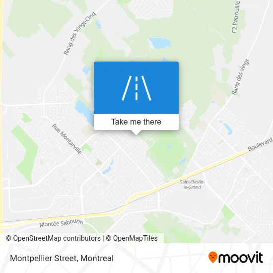 Rue De Montpellier map