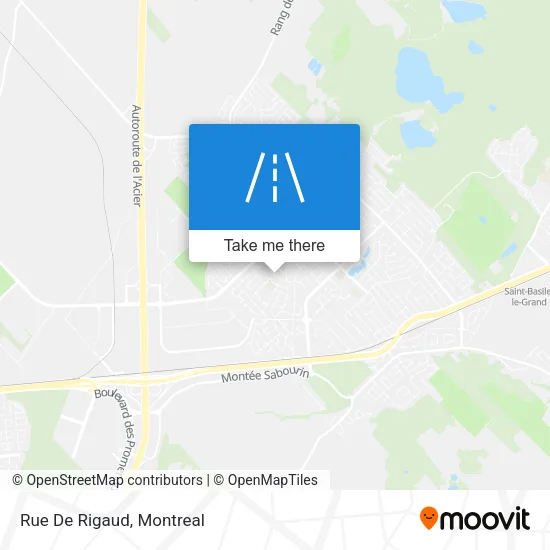 Rue De Rigaud map