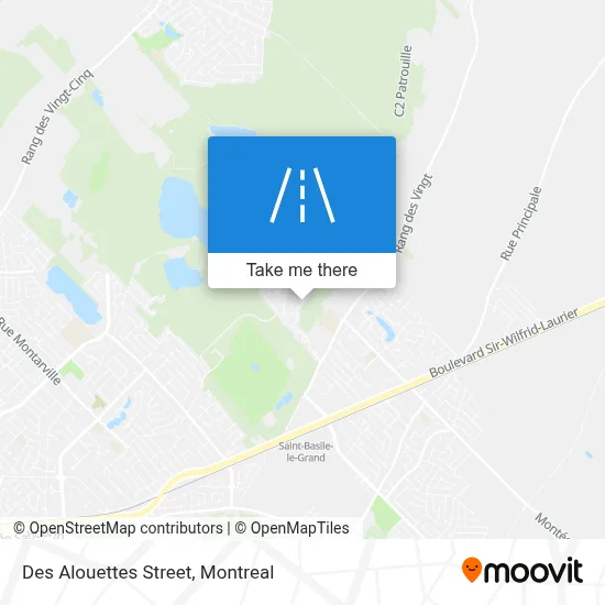 Rue Des Alouettes map